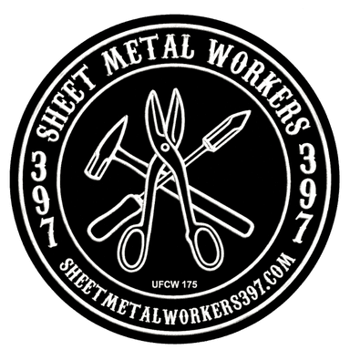 Sheet Metal Workers & Roofers Local 397 crest